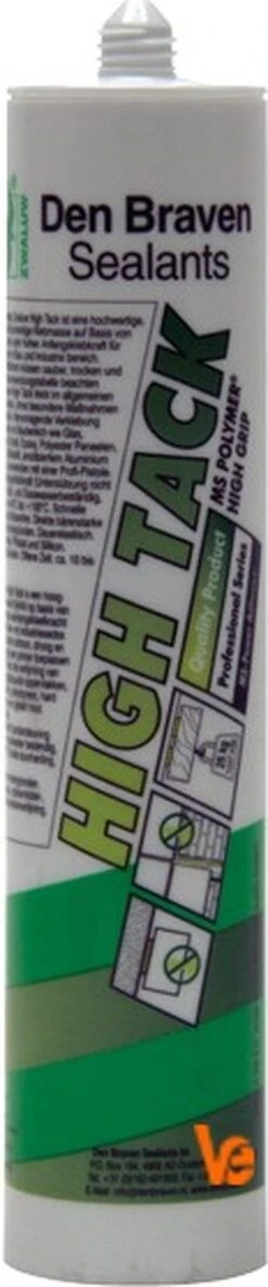 Zwaluw Den Braven High Tack Lijmkit - Wit - 290ml -Makita Winkel 250x1200 2