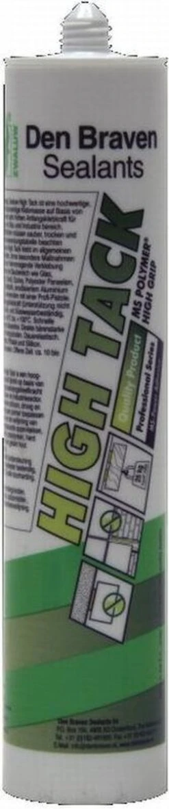 Zwaluw Den Braven High Tack Lijmkit - Wit - 290ml -Makita Winkel 251x1200 4