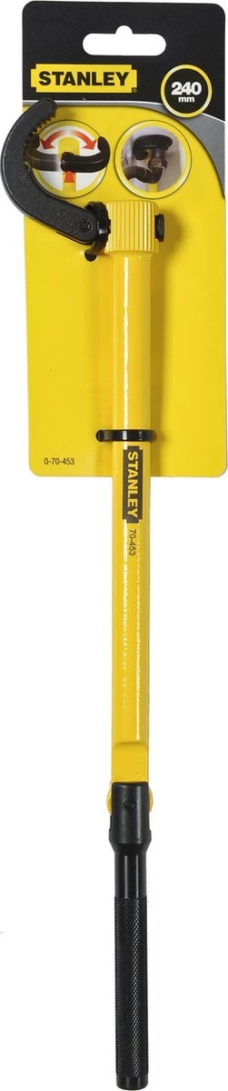 STANLEY 0-70-453 - Verstelbare Kraanmoersleutel - 240mm 3 STANLEY 0-70-453 - Verstelbare Kraanmoersleutel - 240mm