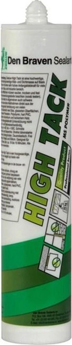 Zwaluw Den Braven High Tack Lijmkit - Wit - 290ml -Makita Winkel 252x1200 2