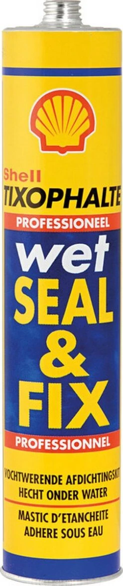 Illbruck Shell Wet Seal & Fix - 310 ML - Zwart -Makita Winkel 252x1200