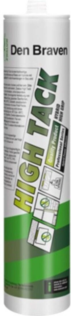 Zwaluw Den Braven High Tack Lijmkit - Wit - 290ml -Makita Winkel 273x1200