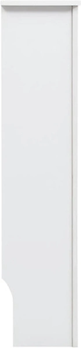 VidaXL Radiatorombouw 112x19x81.5 Cm MDF Wit 4 VidaXL Radiatorombouw 112x19x81.5 Cm MDF Wit - Afbeelding 2