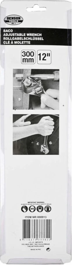 Benson HOFFTECH Baco Verstelbare Moersleutel - 12 Inch/30 Cm -Makita Winkel 328x1200 1