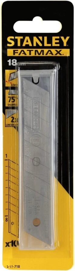 Stanley FatMax - Reserve Afbreekmes 18mm - 10 Stuks -Makita Winkel 334x1200