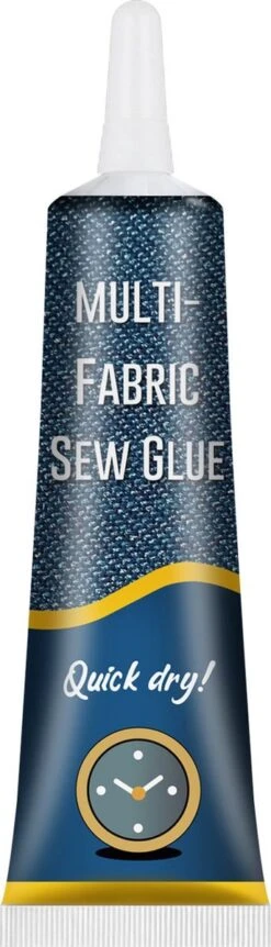 Textiellijm - 50ml - Watervast - Hobbylijm - Geschikt Voor Elke Stof - Zoomband - Textiel Lijm