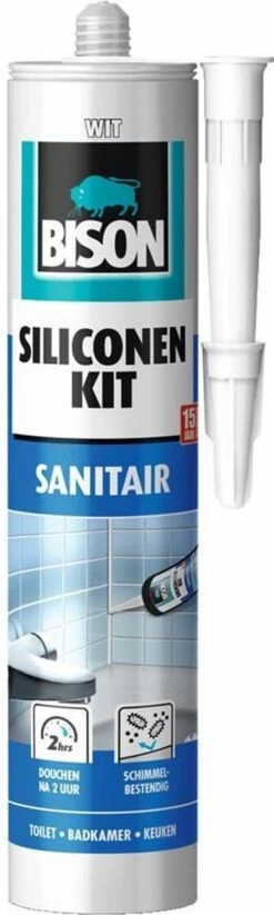 Bison Siliconenkit Sanitair Koker - Wit - 310 Ml -Makita Winkel 360x1200 4