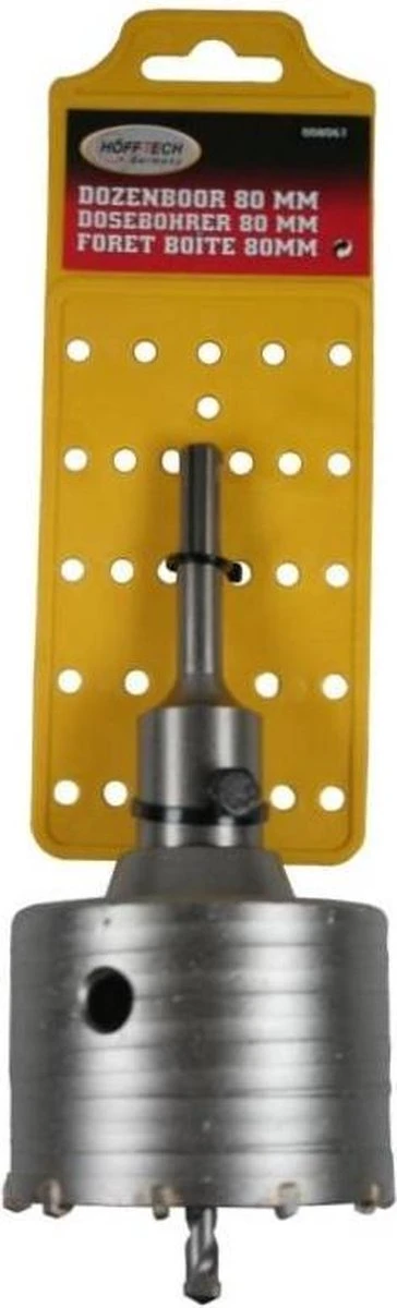 Gatenzaag 80mm Elektra Inbouwdoos SDS+ - Boorzaag Voor Steen 5 Gatenzaag 80mm Elektra Inbouwdoos SDS+ - Boorzaag Voor Steen - Afbeelding 3