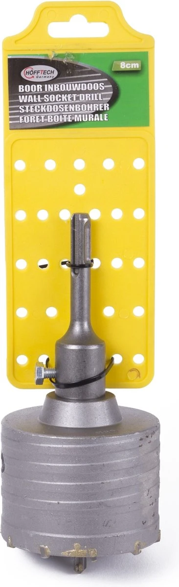 Gatenzaag 80mm Elektra Inbouwdoos SDS+ - Boorzaag Voor Steen 6 Gatenzaag 80mm Elektra Inbouwdoos SDS+ - Boorzaag Voor Steen - Afbeelding 4