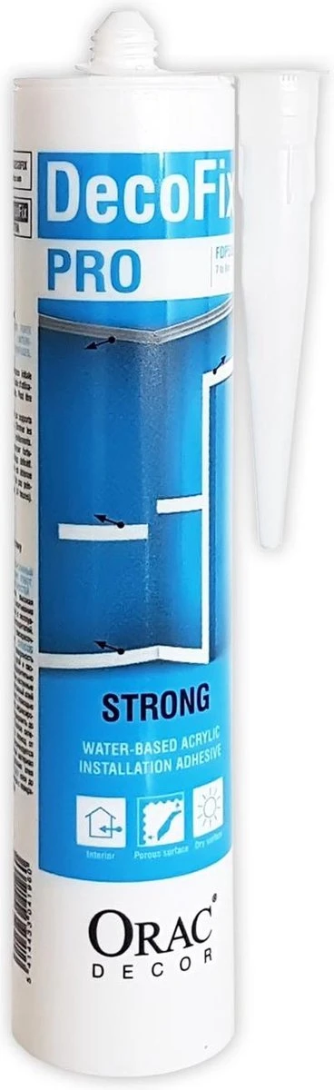 Sterke Installatielijm - DecoFix Pro 310 ML 3 Sterke Installatielijm - DecoFix Pro 310 ML