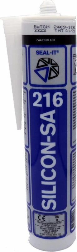 Seal-it® 216 SILICON-SA Siliconenkit Zwart