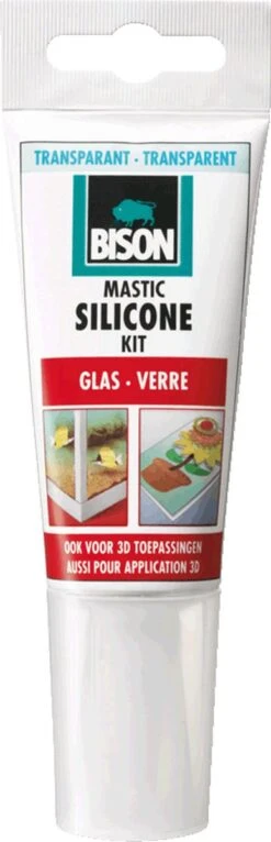 Bison Siliconenkit Glas Tube - Transparant - 60 Ml -Makita Winkel 387x1200 7