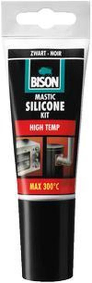 Bison Siliconenkit High Temp - Zwart - 60 Ml 7 Bison Siliconenkit High Temp - Zwart - 60 Ml - Afbeelding 5