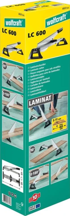 Wolfcraft - Laminaatsnijder LC 600 I 6937000 I De Nauwkeurige En Krachtige Laminaatknipper Voor Laminaat -Makita Winkel 393x1200