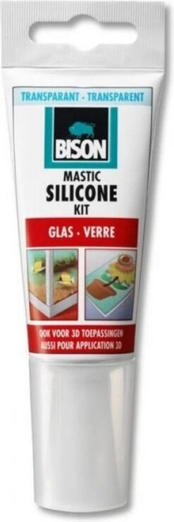Bison Siliconenkit Glas Tube - Transparant - 60 Ml -Makita Winkel 401x1200 1