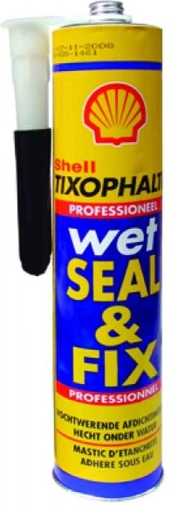 Illbruck Shell Wet Seal & Fix - 310 ML - Zwart -Makita Winkel 408x1200