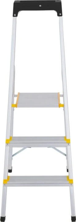 Panthera Huishoudtrap - Keukentrap 3 Treden - Aluminium - Max Werkhoogte: 2.56 Meter - Voor Particulier En Professioneel Gebruik 14 Panthera Huishoudtrap - Keukentrap 3 Treden - Aluminium - Max Werkhoogte: 2.56 Meter - Voor Particulier En Professioneel Gebruik -Makita Winkel 415x1200 1