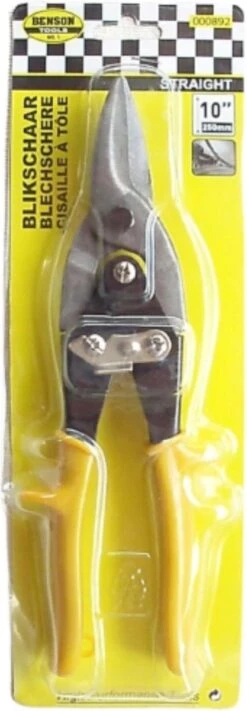 Benson Blikschaar Plaatschaar Met Rechte Knip -Makita Winkel 417x1200