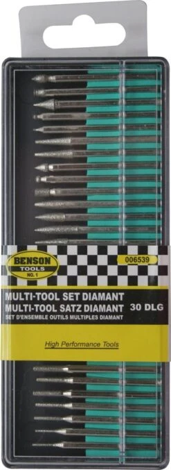Benson 30-Delige Multitool Accessoireset Frezensets (Geschikt Voor O.a. Multitool) -Makita Winkel 438x1200