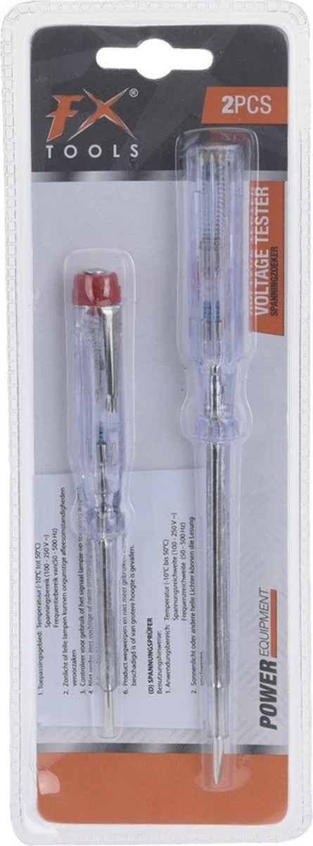 Merkloos Spanningzoeker Set 2 Stuks 4 Merkloos Spanningzoeker Set 2 Stuks - Afbeelding 2