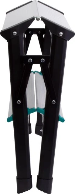VONROC PRO Dubbele Trap 2 Treden – Klustrap/huishoudtrap Inklapbaar – Max. Belastbaarheid 150kg - Antislip -Makita Winkel 469x1200 2