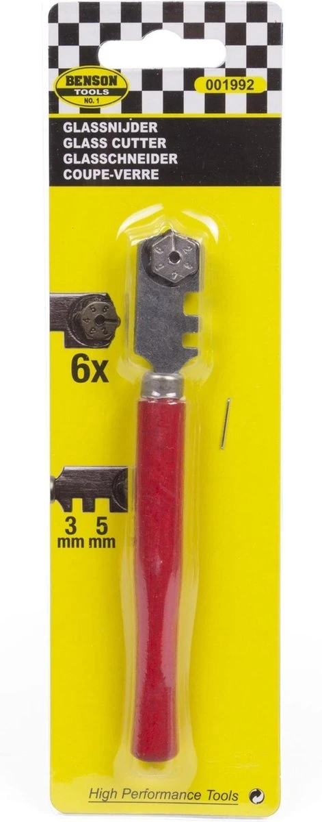 Benson Glassnijder Met Houten Heft - Snijdt Glas 1 T/m 4 Mm 7 Benson Glassnijder Met Houten Heft - Snijdt Glas 1 T/m 4 Mm - Afbeelding 5