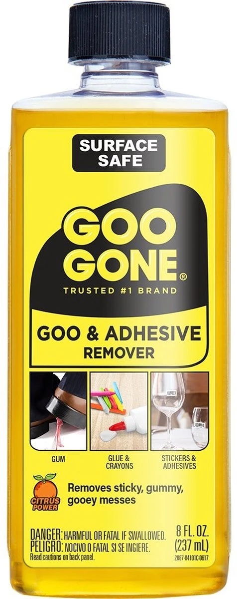 Goo Gone Pro-Power - Lijmverwijderaar - Goo Verwijderaar - Lijmvlekken, Kauwgom, Stickers, Oplosmiddel - 237 Ml 3 Goo Gone Pro-Power - Lijmverwijderaar - Goo Verwijderaar - Lijmvlekken, Kauwgom, Stickers, Oplosmiddel - 237 Ml