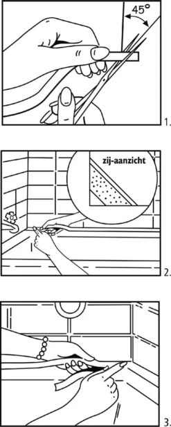 Alabastine Sanitairstrip Tegels En Voegen- Wit - 5 Meter -Makita Winkel 480x1200 2