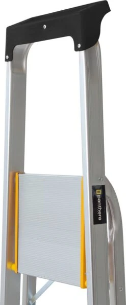 Panthera Huishoudtrap - Keukentrap 5 Treden - Aluminium - Max Werkhoogte: 2.96 Meter - Voor Particulier En Professioneel Gebruik 19 Panthera Huishoudtrap - Keukentrap 5 Treden - Aluminium - Max Werkhoogte: 2.96 Meter - Voor Particulier En Professioneel Gebruik -Makita Winkel 499x1200 1