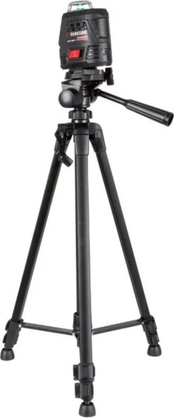 PARKSIDE PERFORMANCE Accu-kruislijnlaser - 360° Roterende Laser Met Horizontale Projectie Rondom En Verticaal Kruisende Laserlijn