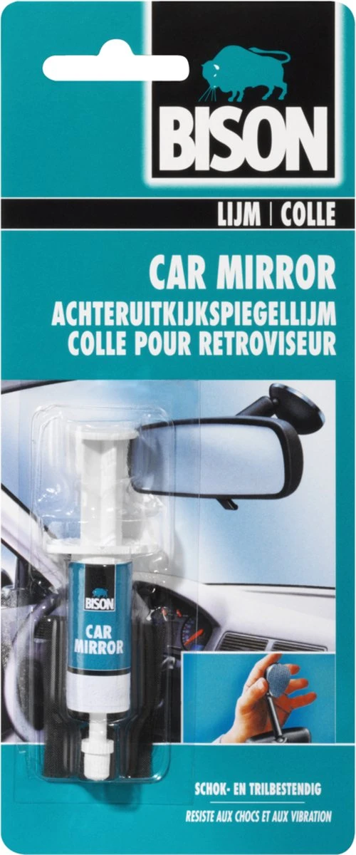 Bison Car Mirrorlijm - 2 Ml 4 Bison Car Mirrorlijm - 2 Ml - Afbeelding 2