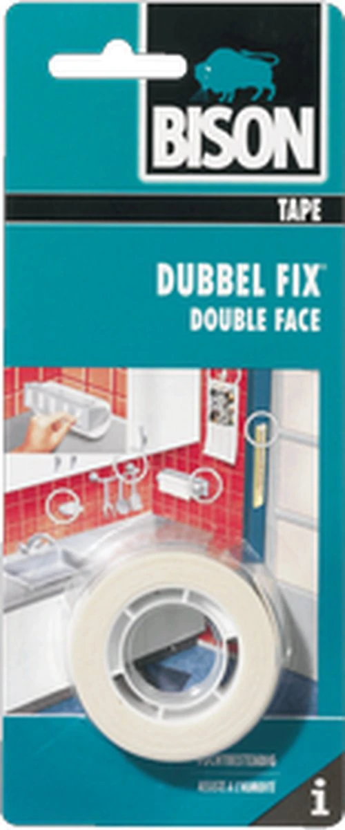 Bison Dubbel Fix Tape - 1.5 M 9 Bison Dubbel Fix Tape - 1.5 M - Afbeelding 7