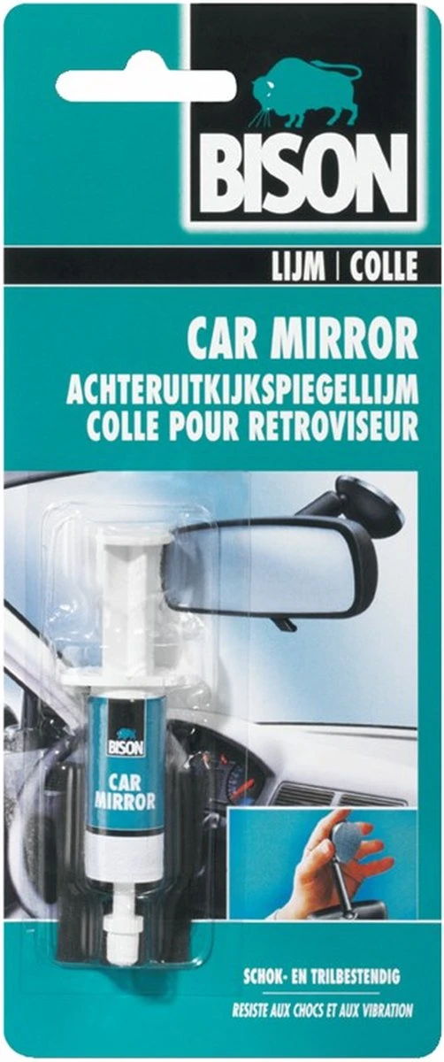 Bison Car Mirrorlijm - 2 Ml 3 Bison Car Mirrorlijm - 2 Ml