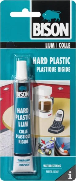Bison Hard Plastic Lijm - 25 Ml