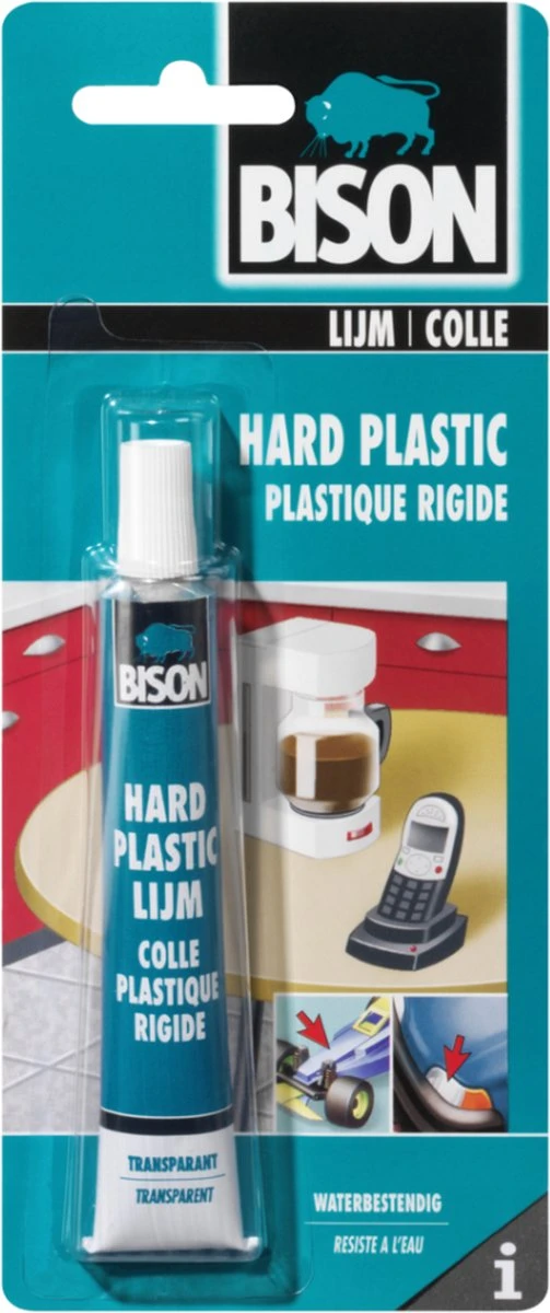 Bison Hard Plastic Lijm - 25 Ml 3 Bison Hard Plastic Lijm - 25 Ml