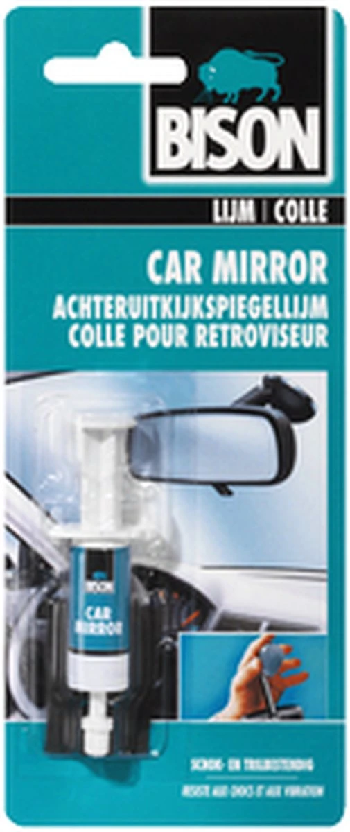 Bison Car Mirrorlijm - 2 Ml 6 Bison Car Mirrorlijm - 2 Ml - Afbeelding 4