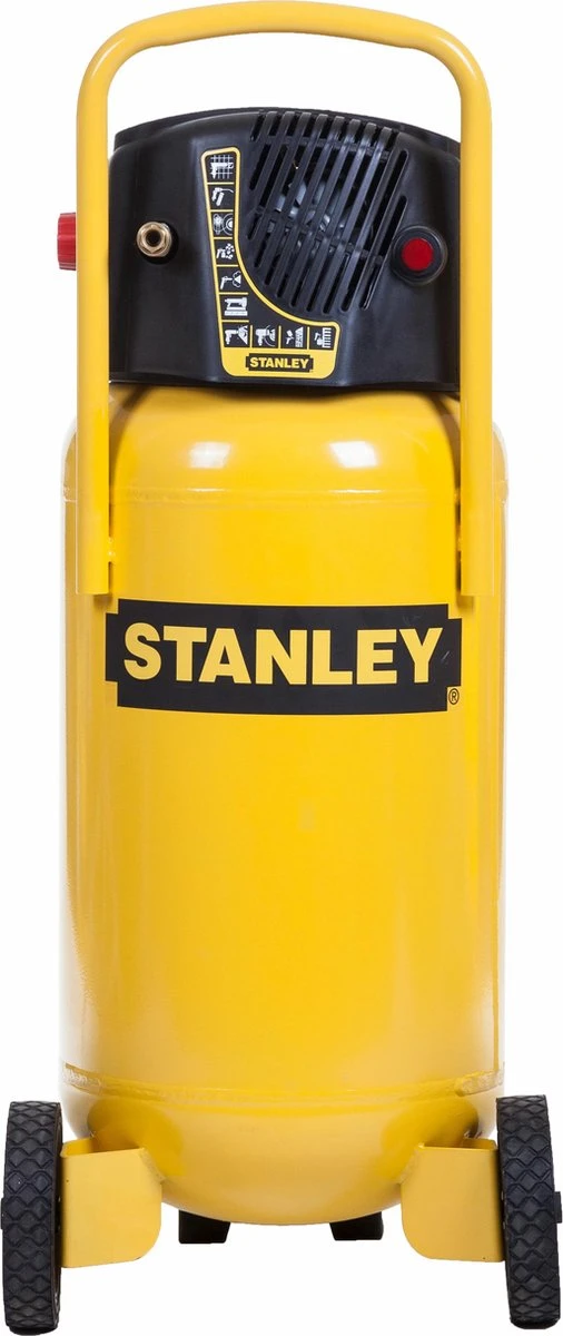 STANLEY Compressor D230/10/50V - Olievrij - 10 Bar - 50 Liter Tank - Inclusief 6-delige Accessoire Set 4 STANLEY Compressor D230/10/50V - Olievrij - 10 Bar - 50 Liter Tank - Inclusief 6-delige Accessoire Set - Afbeelding 2