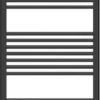 Adema Basic Radiator – Handdoekradiator – Zwart – Badkamer – 140x60 Cm -Makita Winkel 509x1200 3