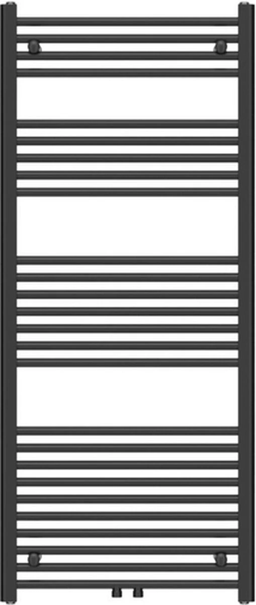 Adema Basic Radiator – Handdoekradiator – Zwart – Badkamer – 140x60 Cm 3 Adema Basic Radiator – Handdoekradiator – Zwart – Badkamer – 140x60 Cm
