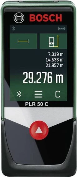 Bosch PLR 50 C Afstandsmeter - Tot 50 Meter Bereik - Bluetooth