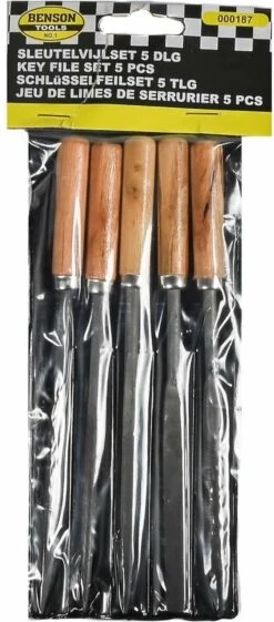 Benson Sleutelvijlenset - 5 Delig -Makita Winkel 528x1200