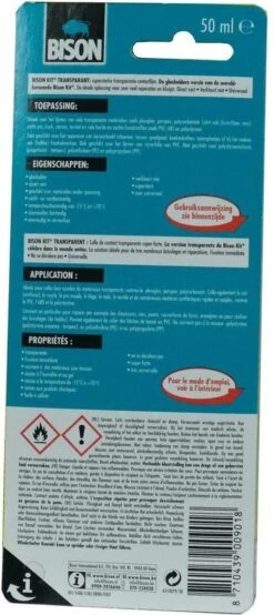 Bison Kit Transparant Contactlijm Tube - 50 Ml -Makita Winkel 535x1200 3