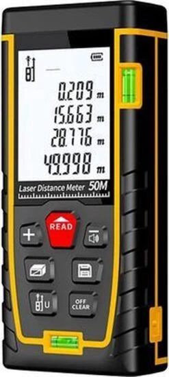 A&K Professionele Laser Afstandsmeter | 50 Meter Bereik | Gebruiksvriendelijk | Snelle Afstandsmeting | Incl. Batterijen V2.0 -Makita Winkel 539x1200 1