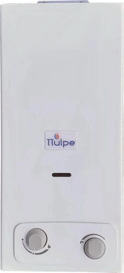 TTulpe® Indoor B-6 P37 Eco ErP/NOx Propaan Geiser Voor Camping, Caravan, Camper Of Boot