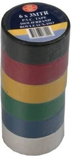 Benson PVC Isolatieband 3 Meter X 18 Mm - 6 Kleuren -Makita Winkel 550x1200 2