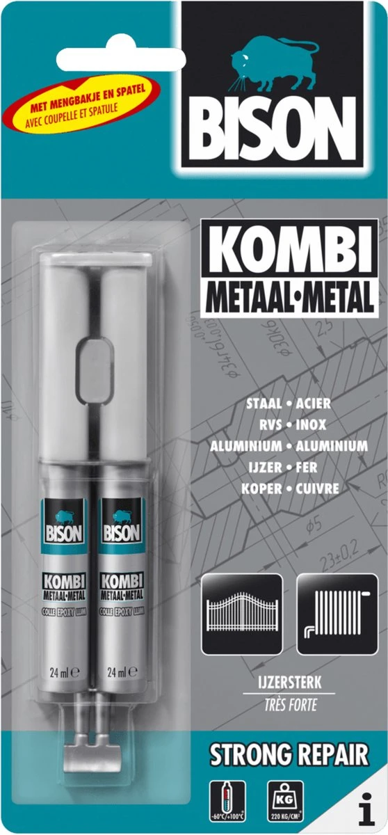 Bison Twee-componentenlijm - 24 Ml 7 Bison Twee-componentenlijm - 24 Ml - Afbeelding 5