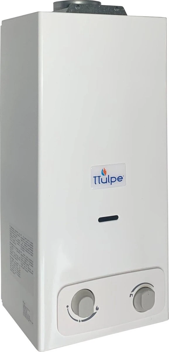 TTulpe® Indoor B-6 P37 Eco ErP/NOx Propaan Geiser Voor Camping, Caravan, Camper Of Boot 5 TTulpe® Indoor B-6 P37 Eco ErP/NOx Propaan Geiser Voor Camping, Caravan, Camper Of Boot - Afbeelding 3