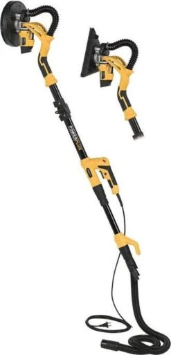Powerplus POWX0477 Telescopische Wandschuurmachine - 710W - Ø225mm - Incl. 2 Schuurkoppen (rond En Driehoek), 6x Schuurpapier En Stofzak - Voor Plafond En Muur -Makita Winkel 578x1200