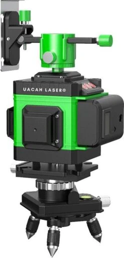 Uacah® Zelfnivellerend Kruislijnlaser - 4D Bouwlaser - Professionele Set - 50m - 360° Graden Roterende Laser - 16 Lijnen - Lijnlaser - Laser Waterpas - Met Statief En Draagtas -Makita Winkel 579x1200 1