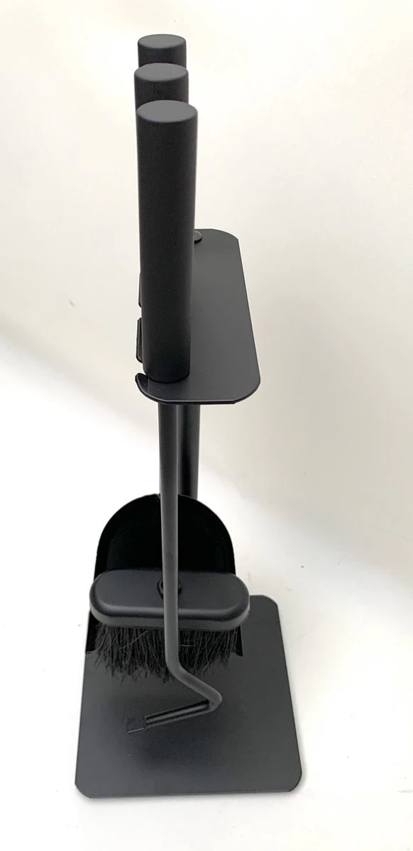 Haardset - 3 Delig - Zwart - Haardstel 7 Haardset - 3 Delig - Zwart - Haardstel - Afbeelding 6